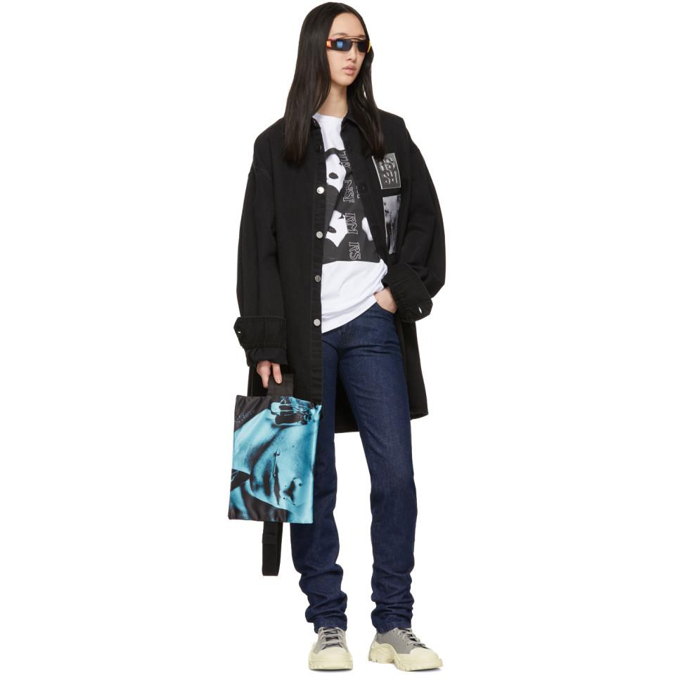 raf simons poster waistbag