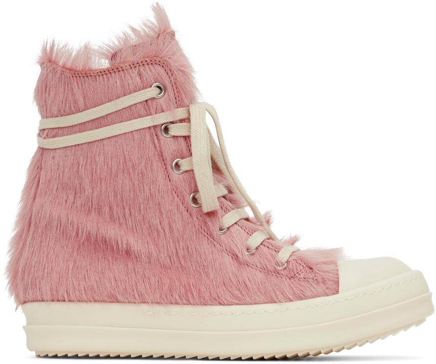 Rick Owens Strobe スニーカー ピンク | Lyst