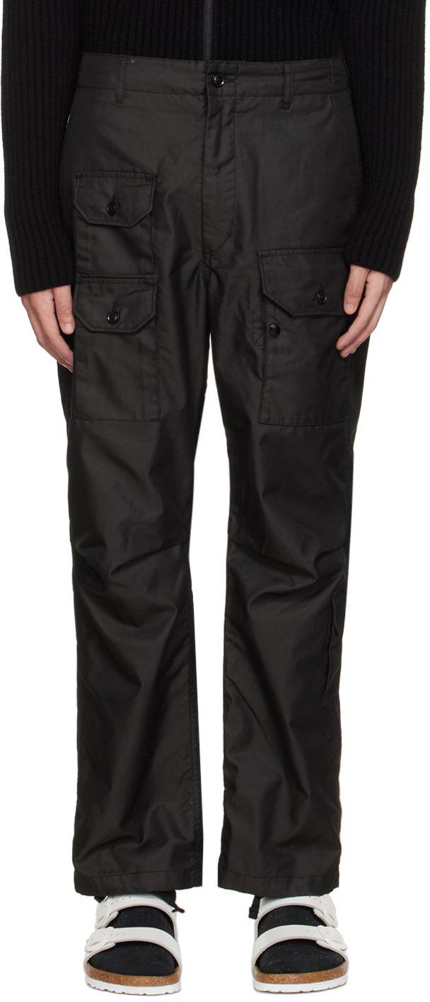 Engineered Garments Black Flight Cargo Pants for Men | Lyst