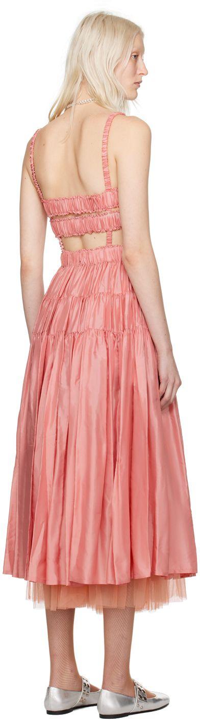Molly Goddard Alyssa Maxi Dress in Pink | Lyst