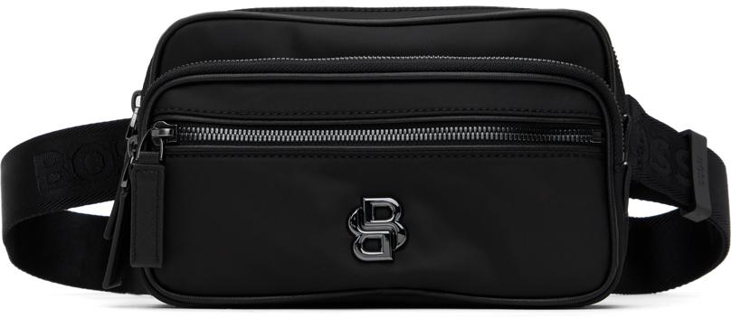 BOSS Twill Double B Monogram Belt Bag in Black for Men | Lyst BOSS Twill Double B Monogram Belt Bag in Black for Men | Lyst