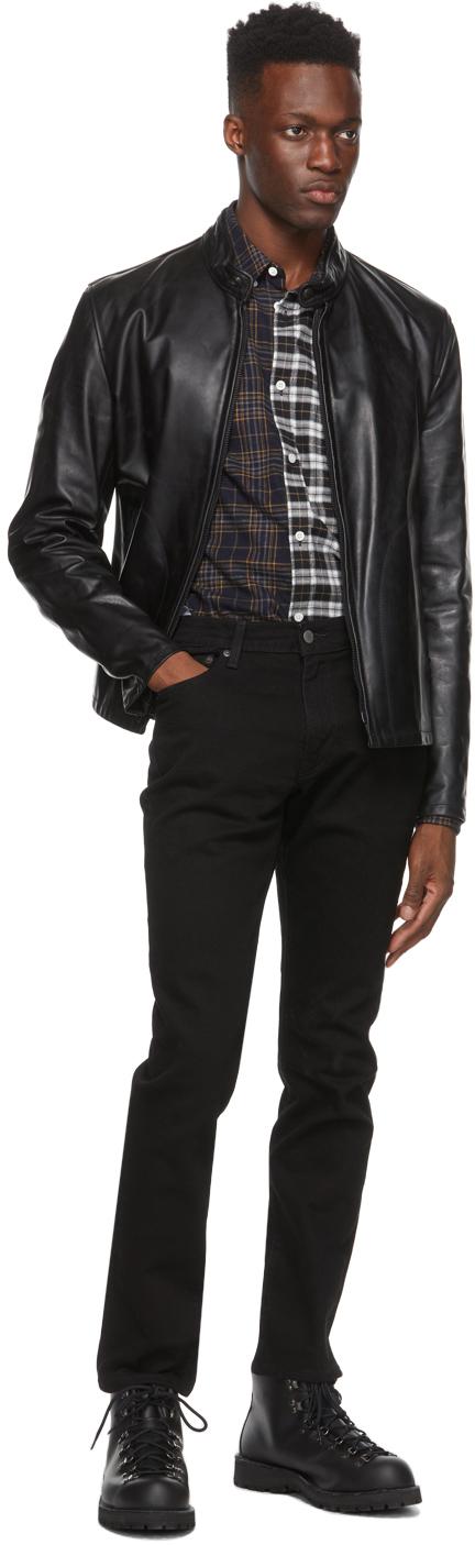 unlined cafe racer jacket