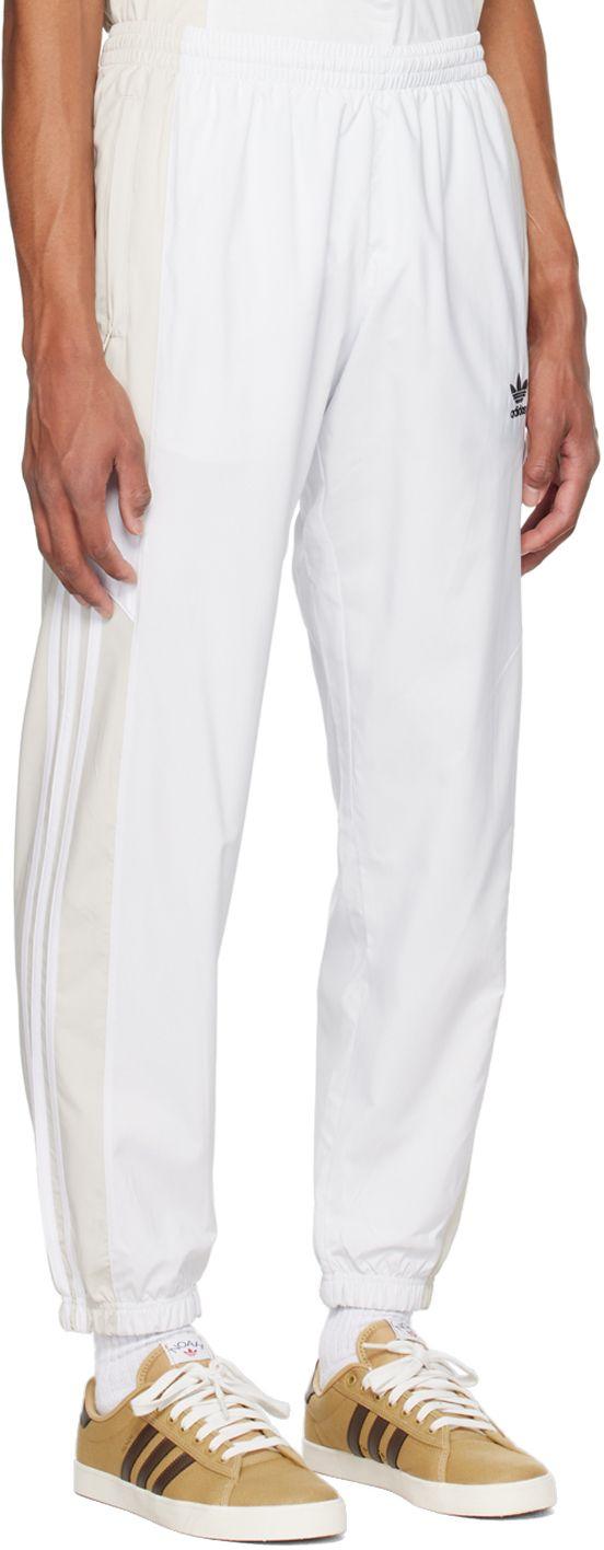adidas Originals White & Beige Rekive Track Pants for Men | Lyst