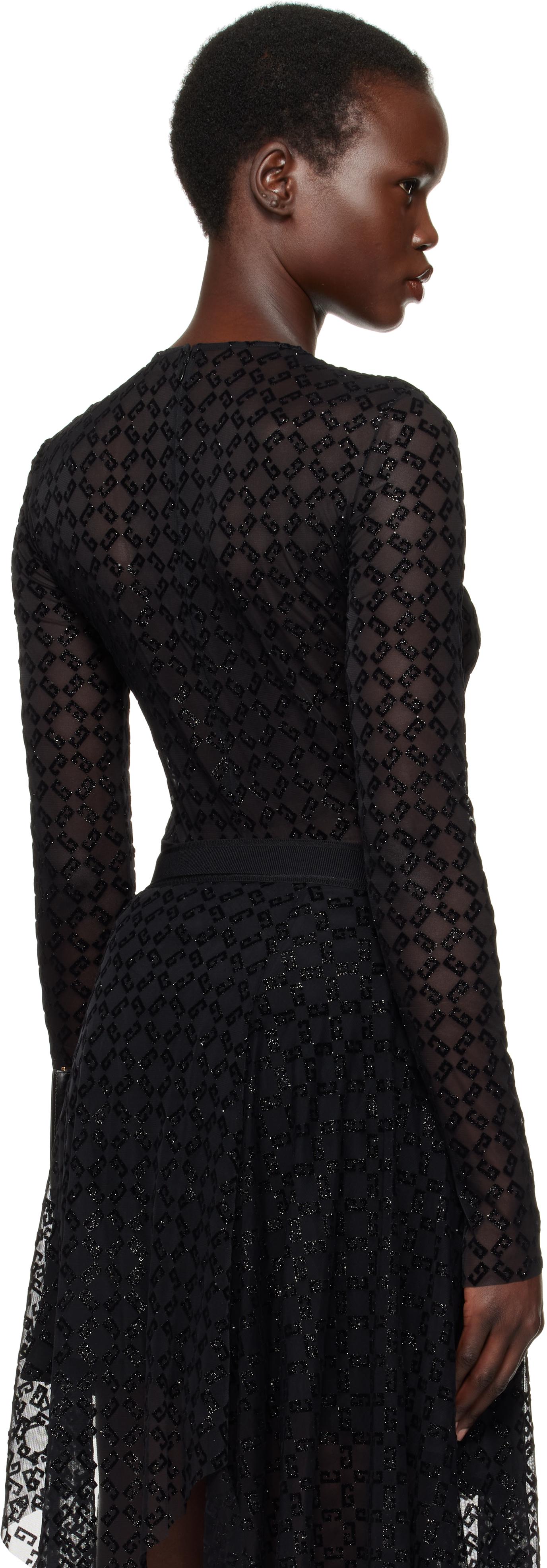 【関税&送料込】Givenchy Monogram 72 Tulle Sheath Dress Givenchy Monogram 72 Glitter layered midi dress Givenchy
