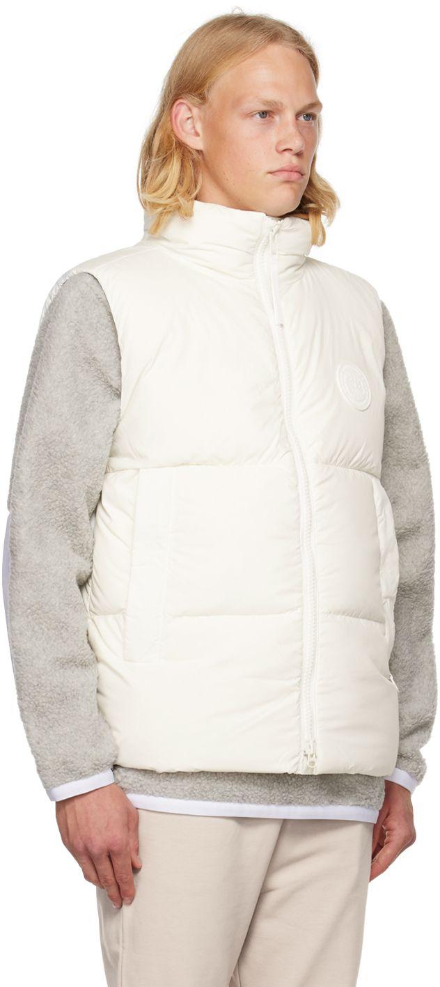 WHITE LABEL MENTONE DOWN VEST-