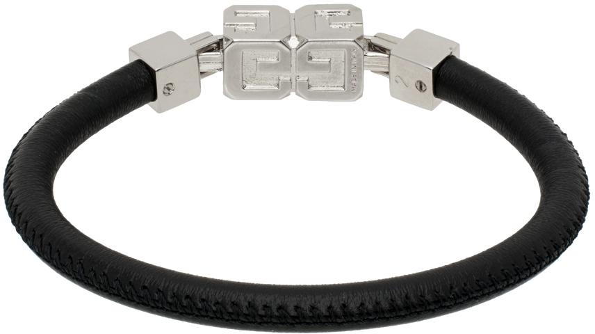 ブレスレット Givenchy BN206FF047 G CUBE COLORED LEATHER Bracelet Givenchy Men's G-Cube Bracelet | Neiman Marcus