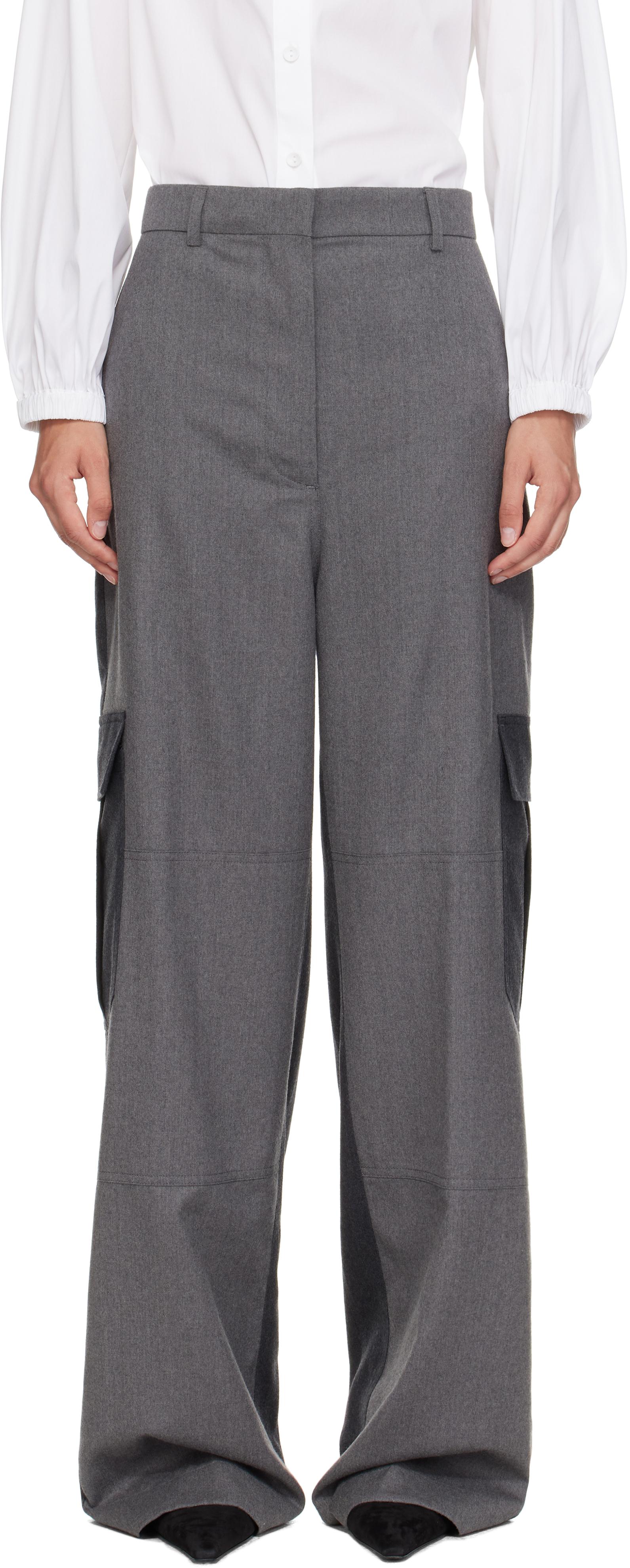【送料&関税込】Stella McCartney smoking Pants With Crystals Stella Mccartney Crystal-embellished Crepe Straight-leg