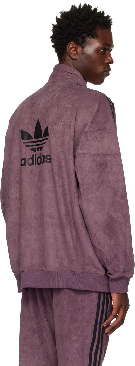 adidas Originals Adicolor Classics Plush Track Jacket in Purple for Men |  Lyst