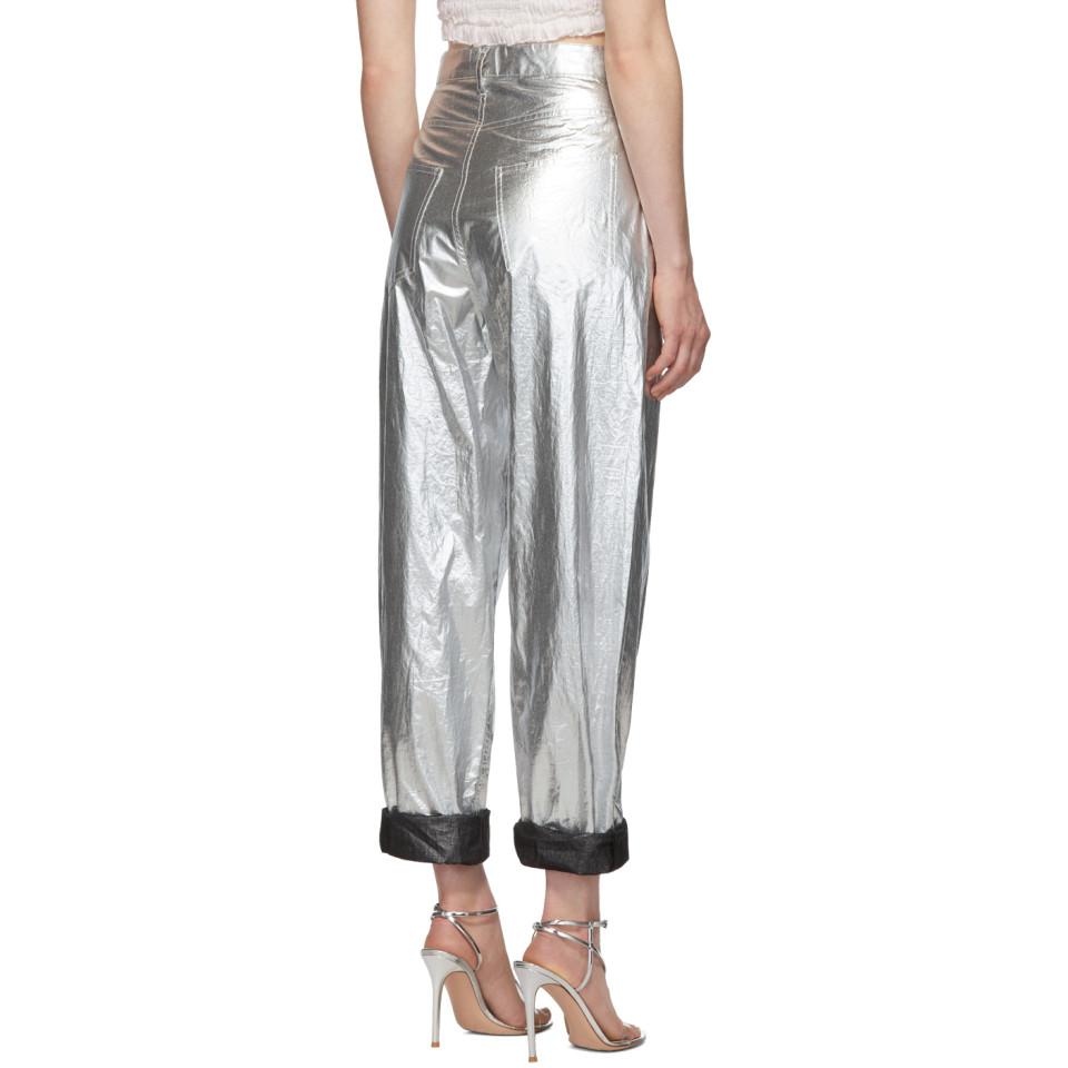 Isabel Marant Cotton Silver Torsy 