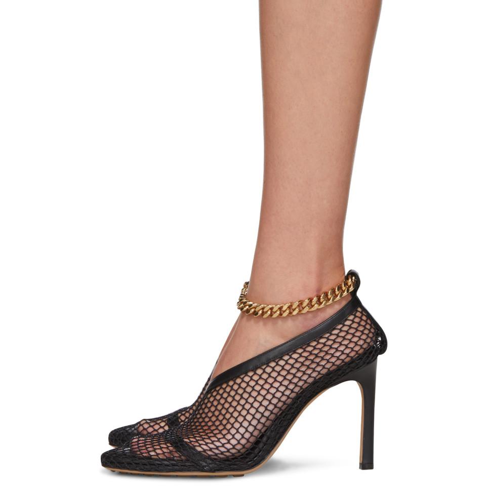 bottega veneta pumps in mesh