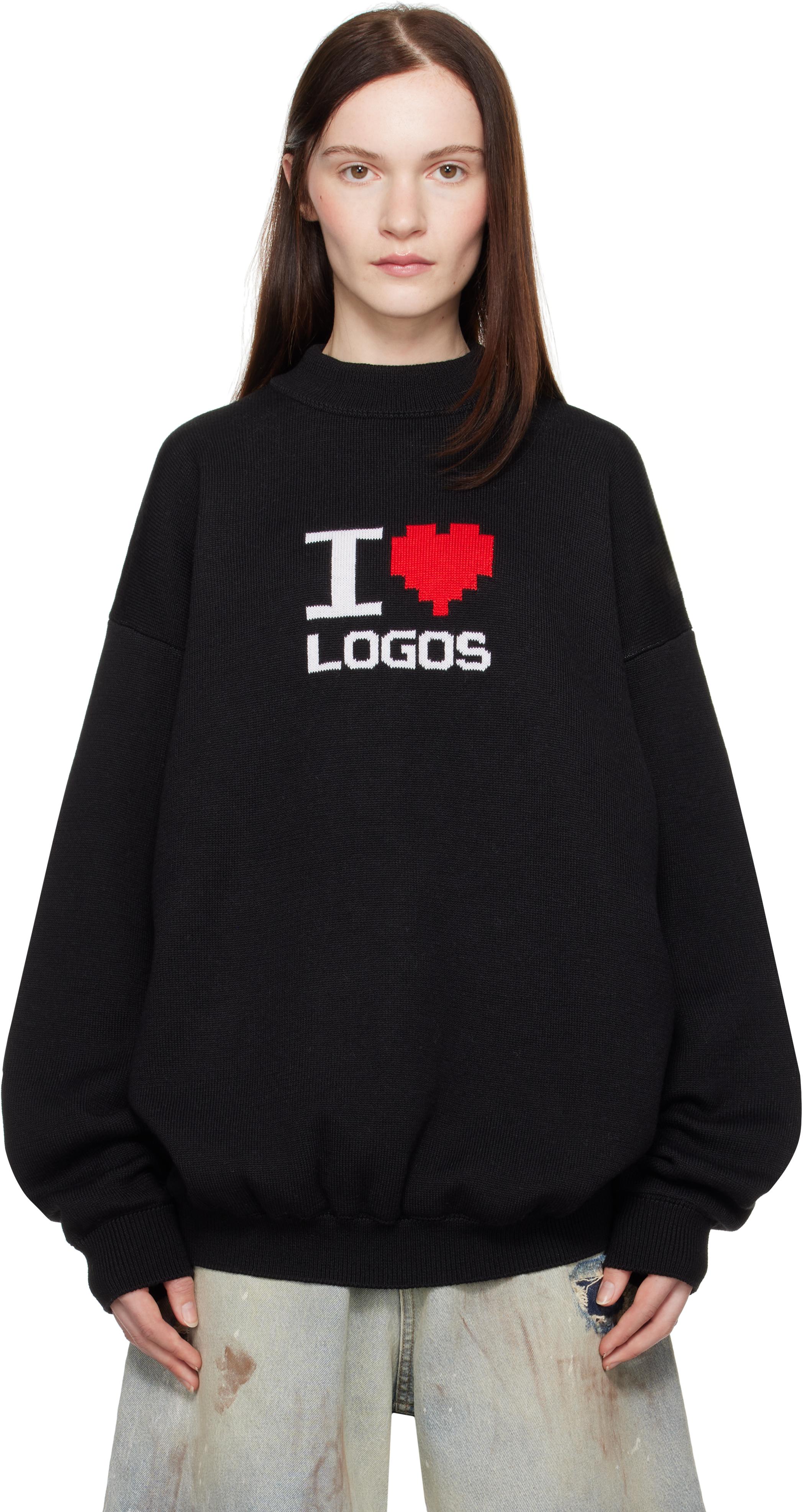 Clothing Vetements Vintage Love I Love Sweater Vetements 'I Love