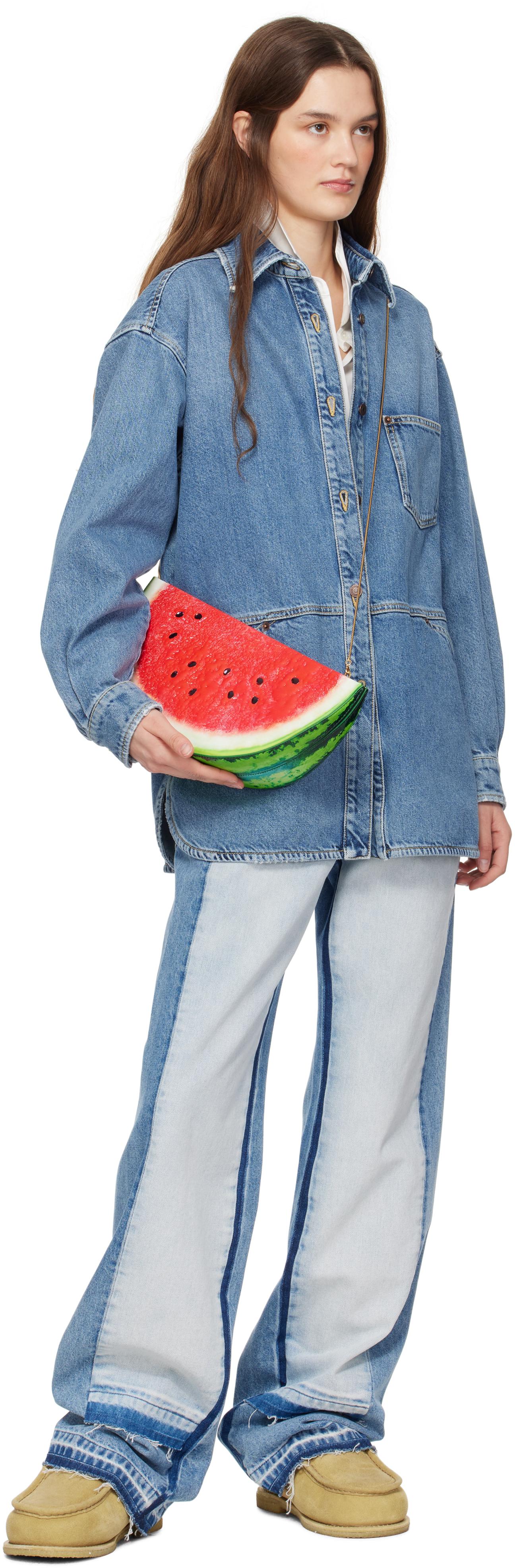 【関税込み】Moschino レッド＆グリーン Watermelon バッグ Moschinoのレッド＆グリーン Watermelon バッグがセール中