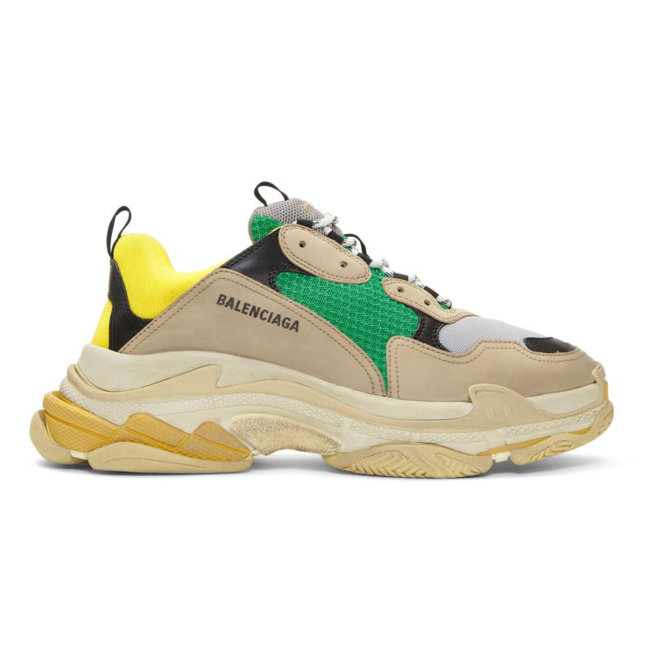 balenciaga multicolor sneakers