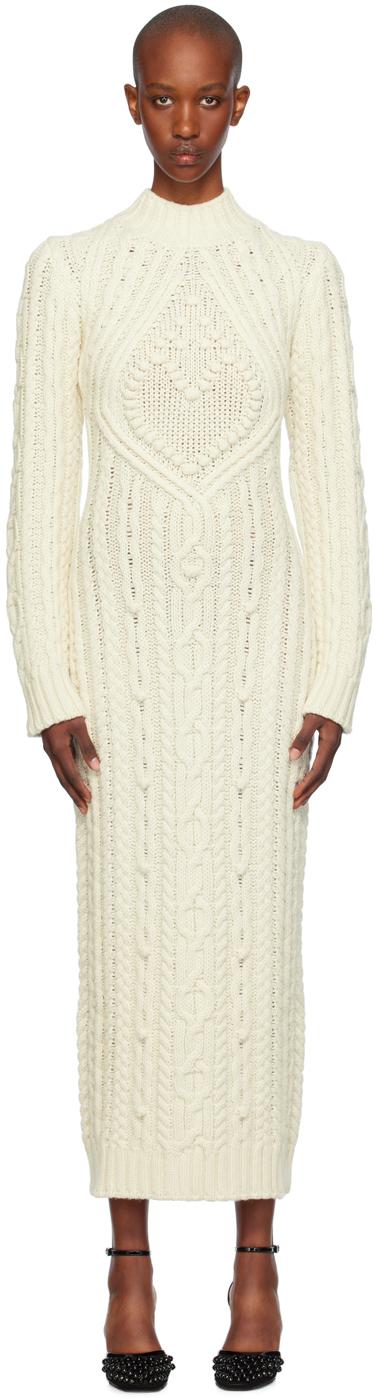 Cable knit maxi dress hot sale