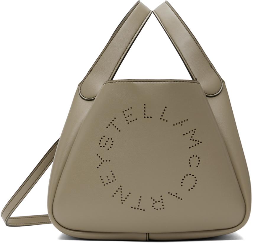 Stella McCartney レディース ナチュラル トープ ロゴ ダブル トップ 