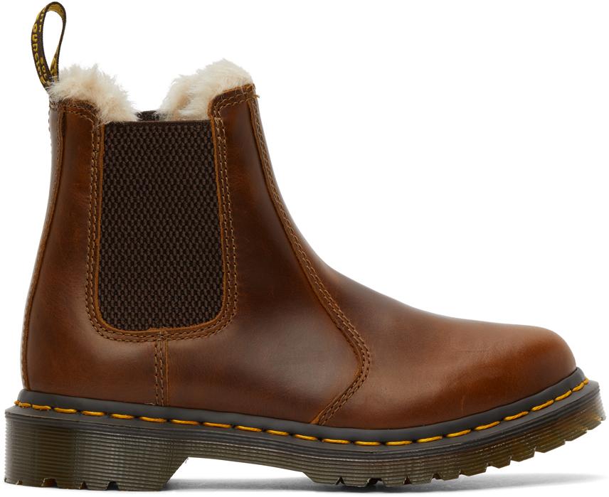 Dr. Martens 2976 Leonore Orleans in Brown Lyst UK