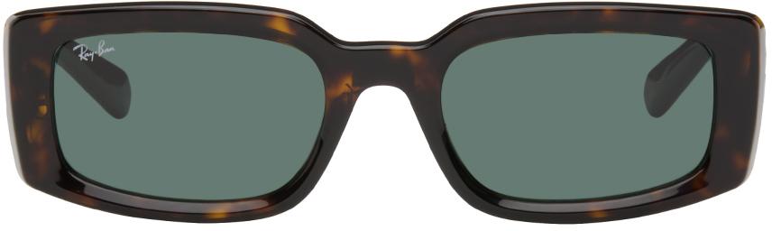 RAY-BAN ブラック RB4421D バイオベース サングラス Black Sunglasses in Dark Green Polar and RB4439D - RB4439D