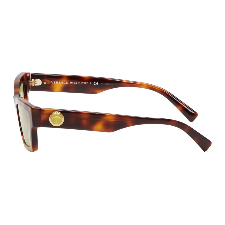 versace tortoise shell sunglasses