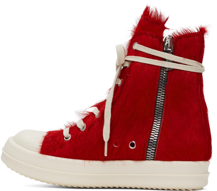 Farfetch Rick Owens Sneakers Red Rick Owens DRKSHDW Low Top
