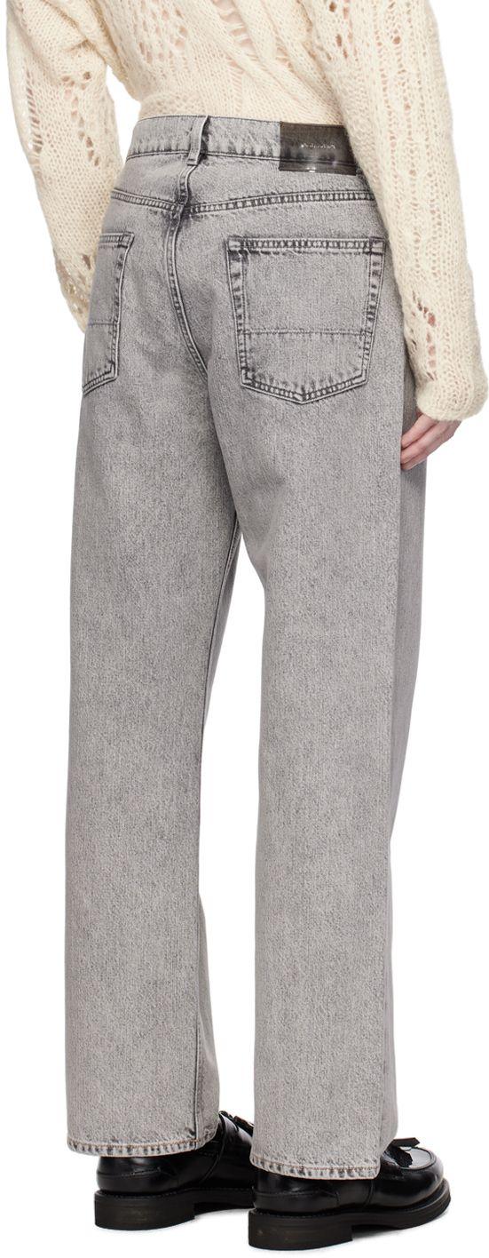 Our Legacy Gray Third Cut Jeans in White for Men | Lyst