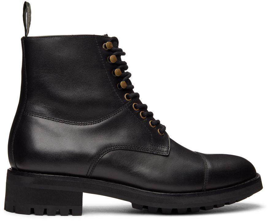Polo Ralph Lauren Bryson Boots in Black for Men | Lyst