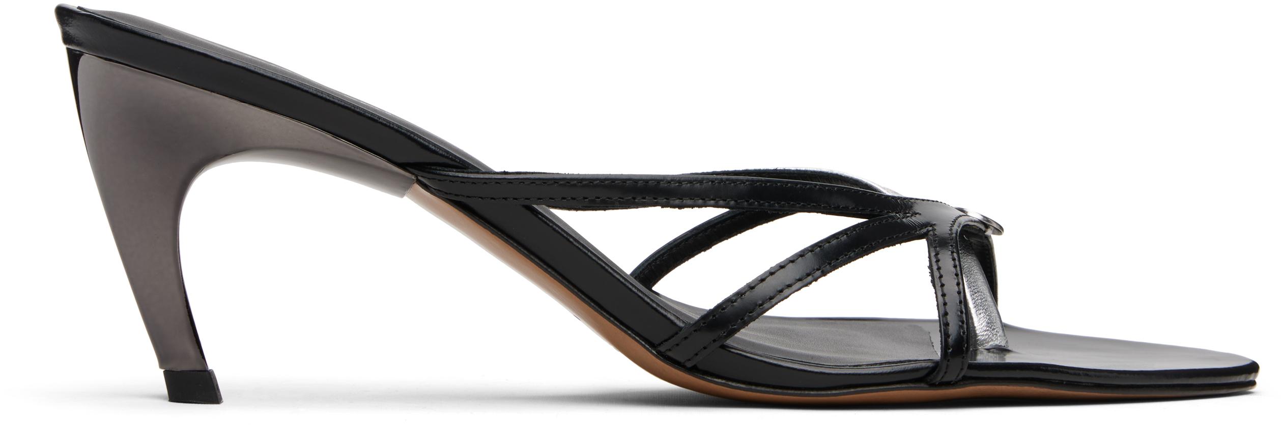 【関税込み】Coperni ヒールサンダル 関税込COPERNI サンダル Leather platform sandals926740