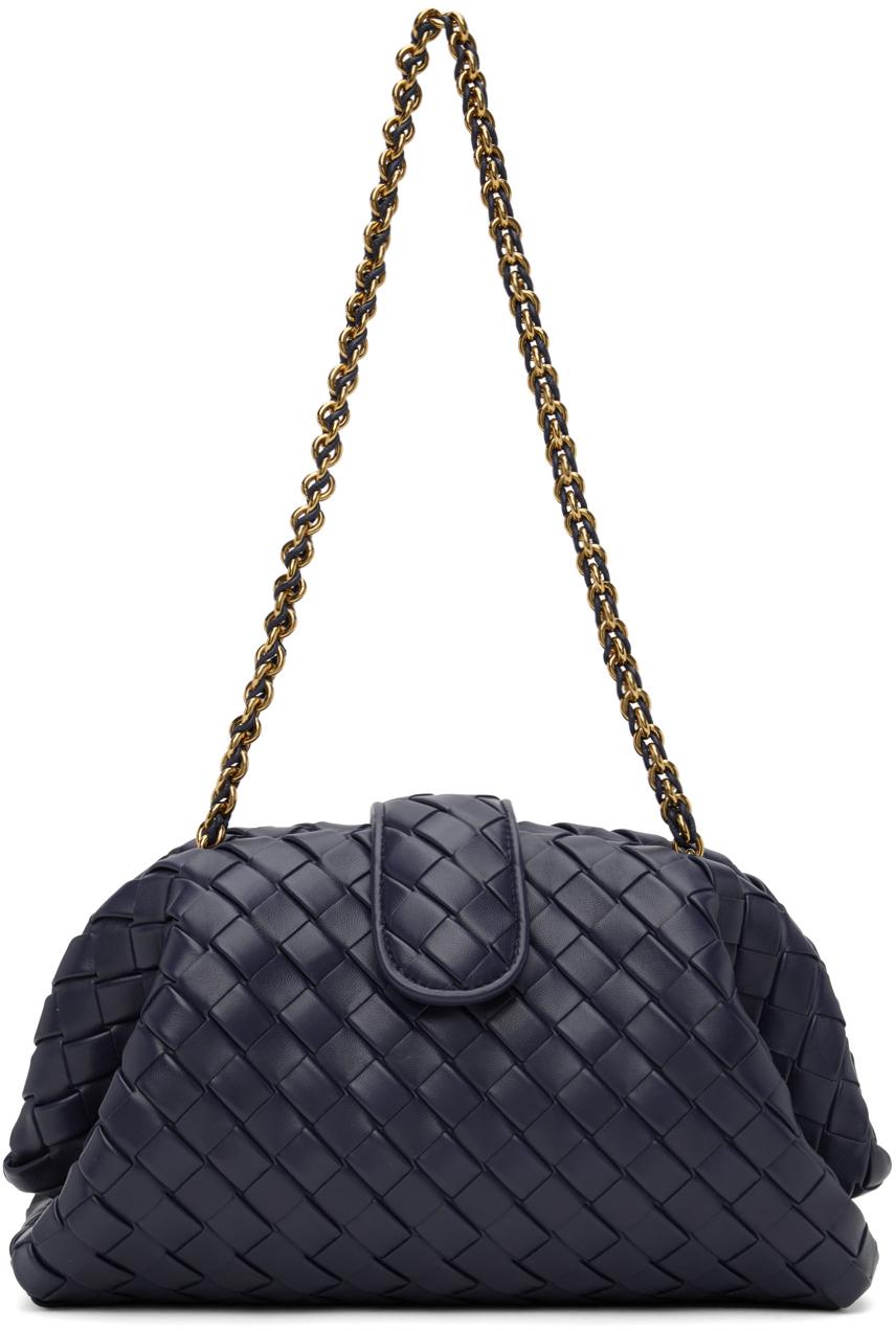 Bottega Veneta レディース ブルー ネイビー Teen Lauren 1980 