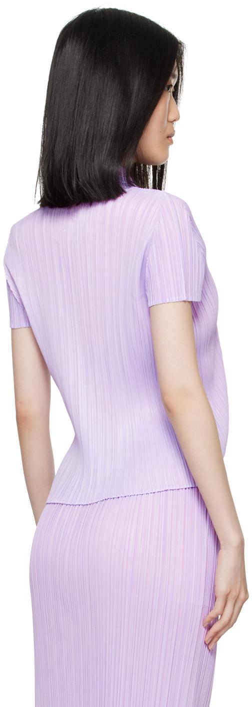 Pleats Please Issey Miyake Monthly Colors April Polo in