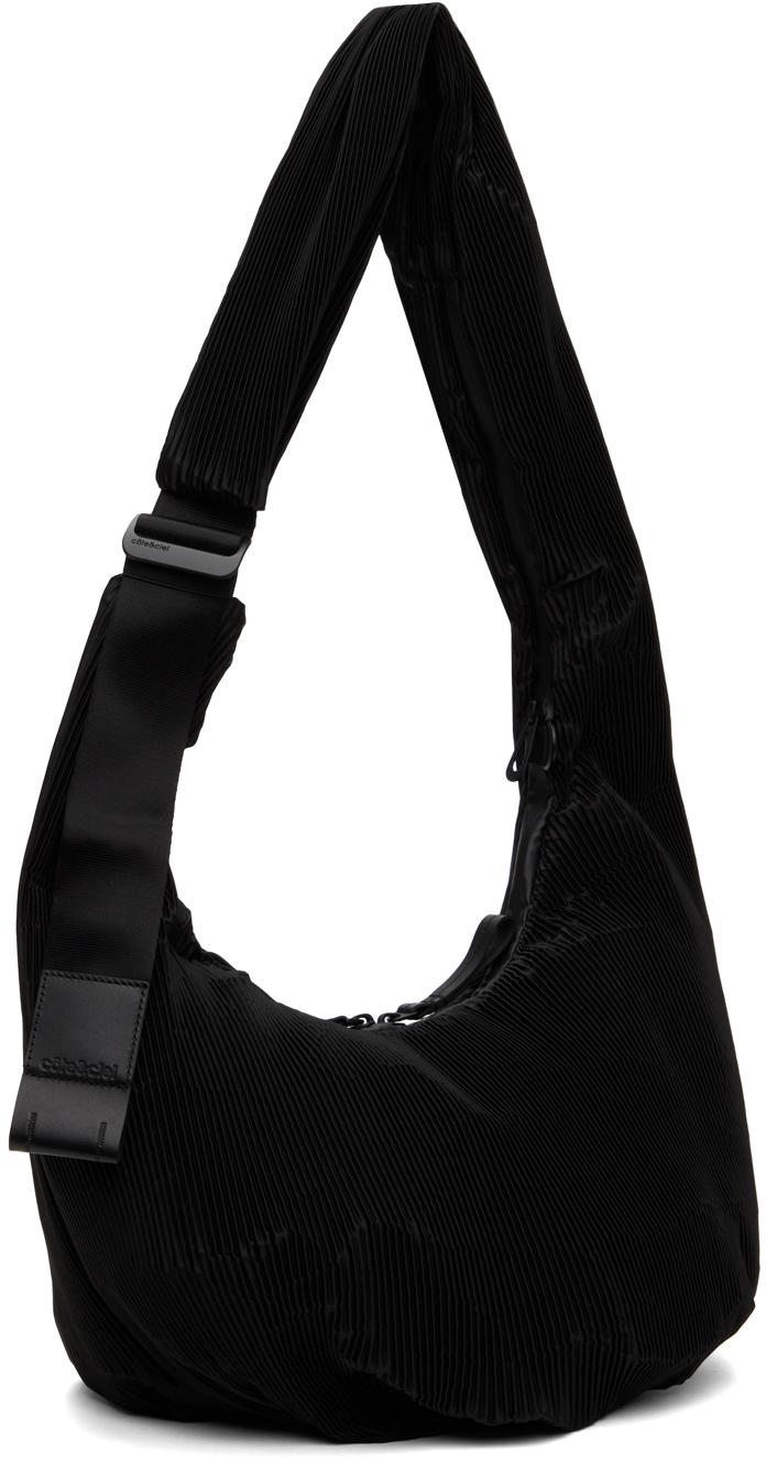 メンズ Côte&Ciel ブラック スモール Hyco Pleated バッグ