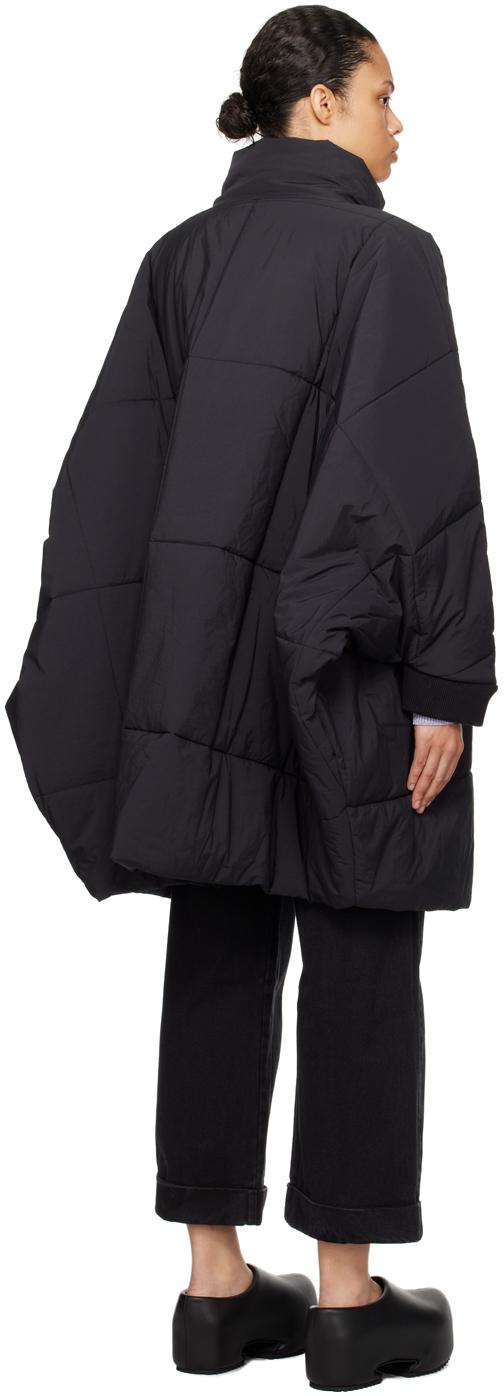 Henrik Vibskov Duvet high-neck oversized coat - Black