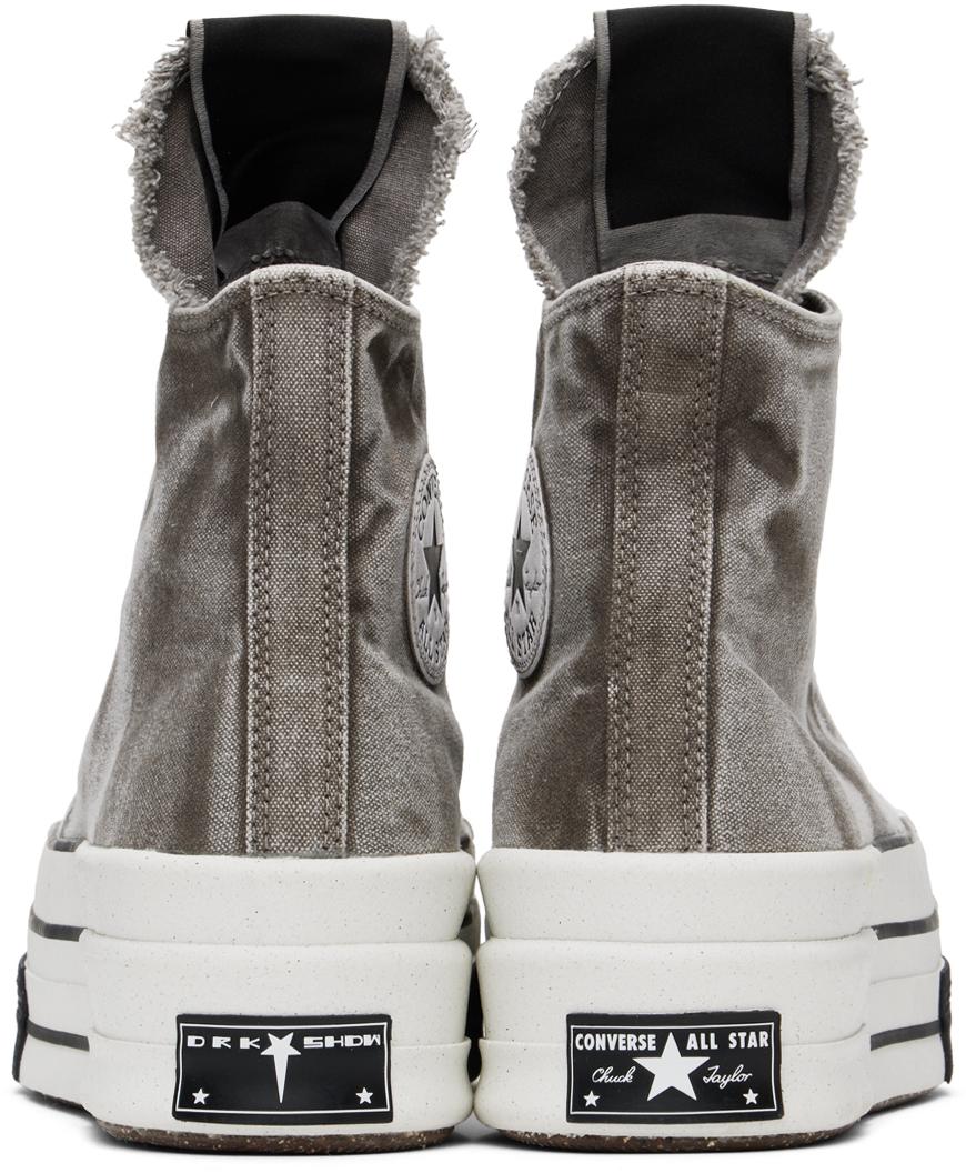Rick Owens Converseエディション グレー Dbl Drkstar スニーカー 