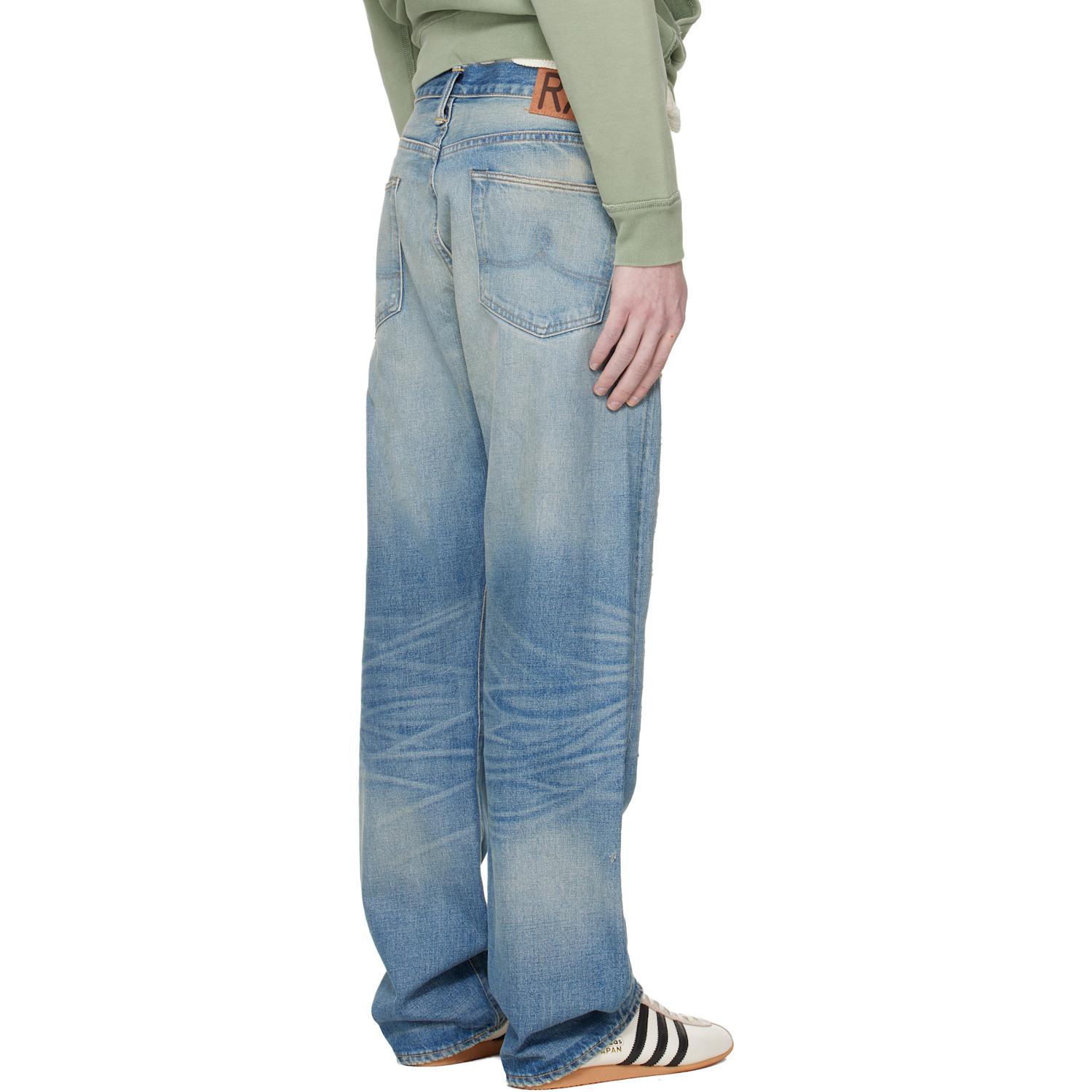RRL Vintage 5-Pocket Midlands Selvedge Jeans in Blue for Men | Lyst