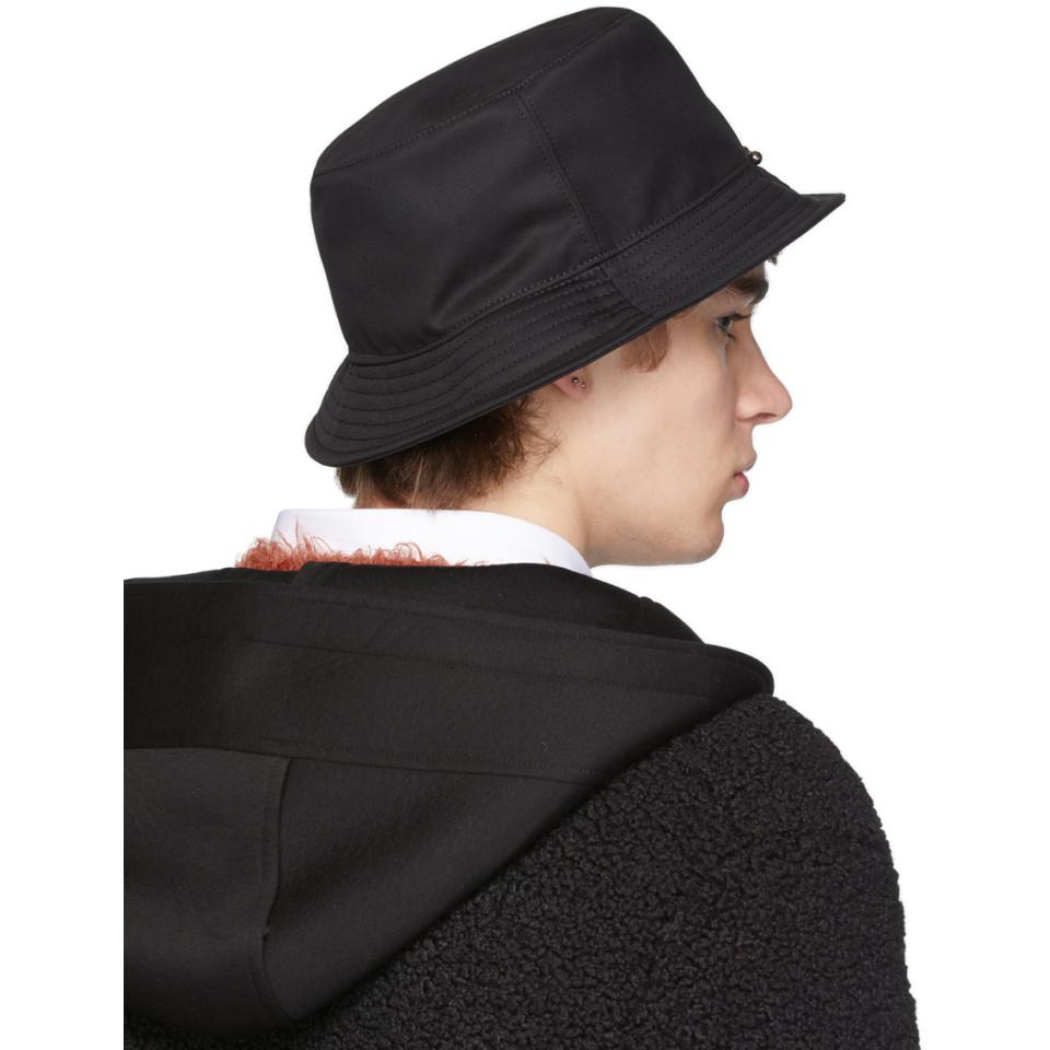pierced bucket hat