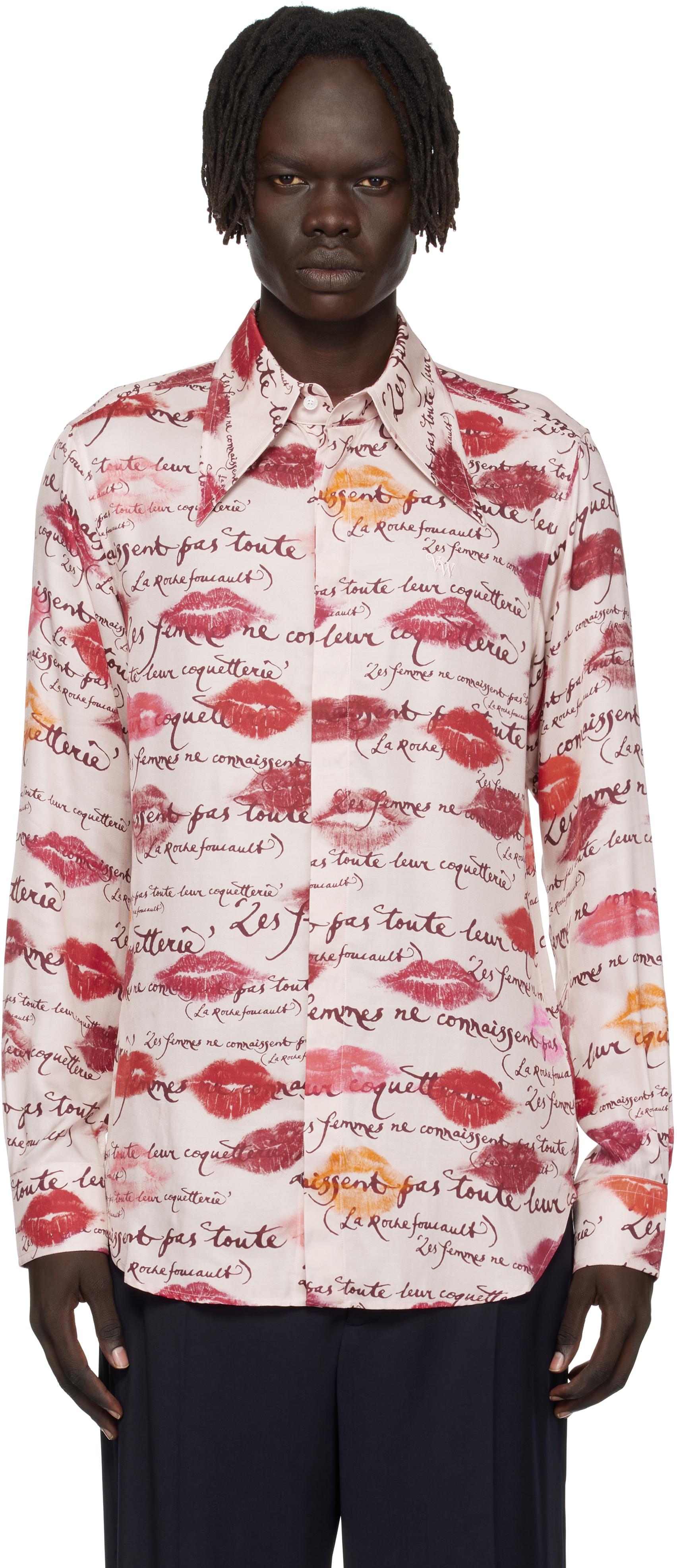 メンズ Vivienne Westwood ピンク Violin Tuxedo シャツ レッド | Lyst