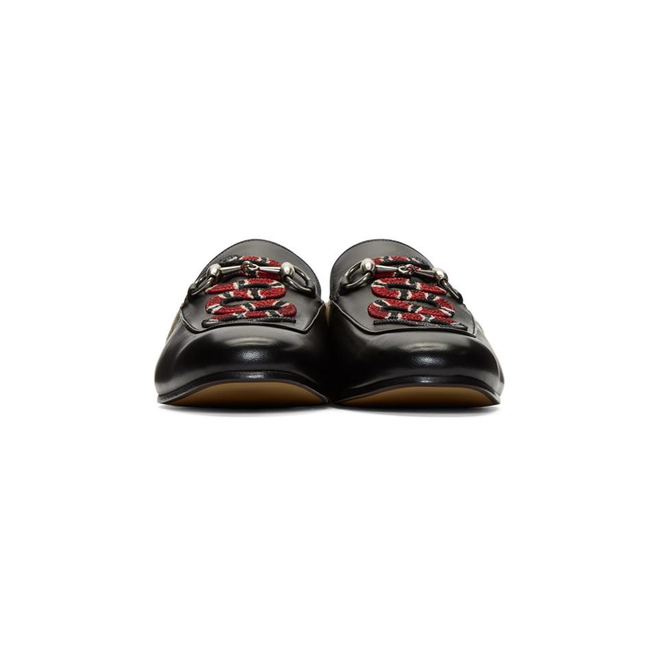 gucci snake slippers