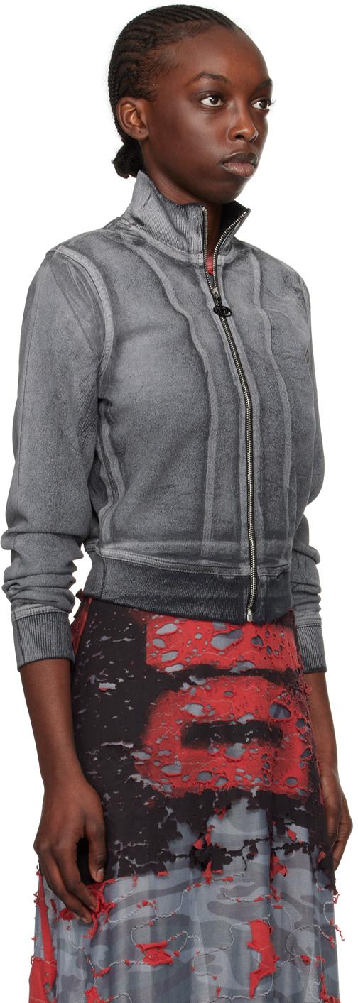 DIESEL グレー D-emy-s トラックジャケット ブラック | Lyst