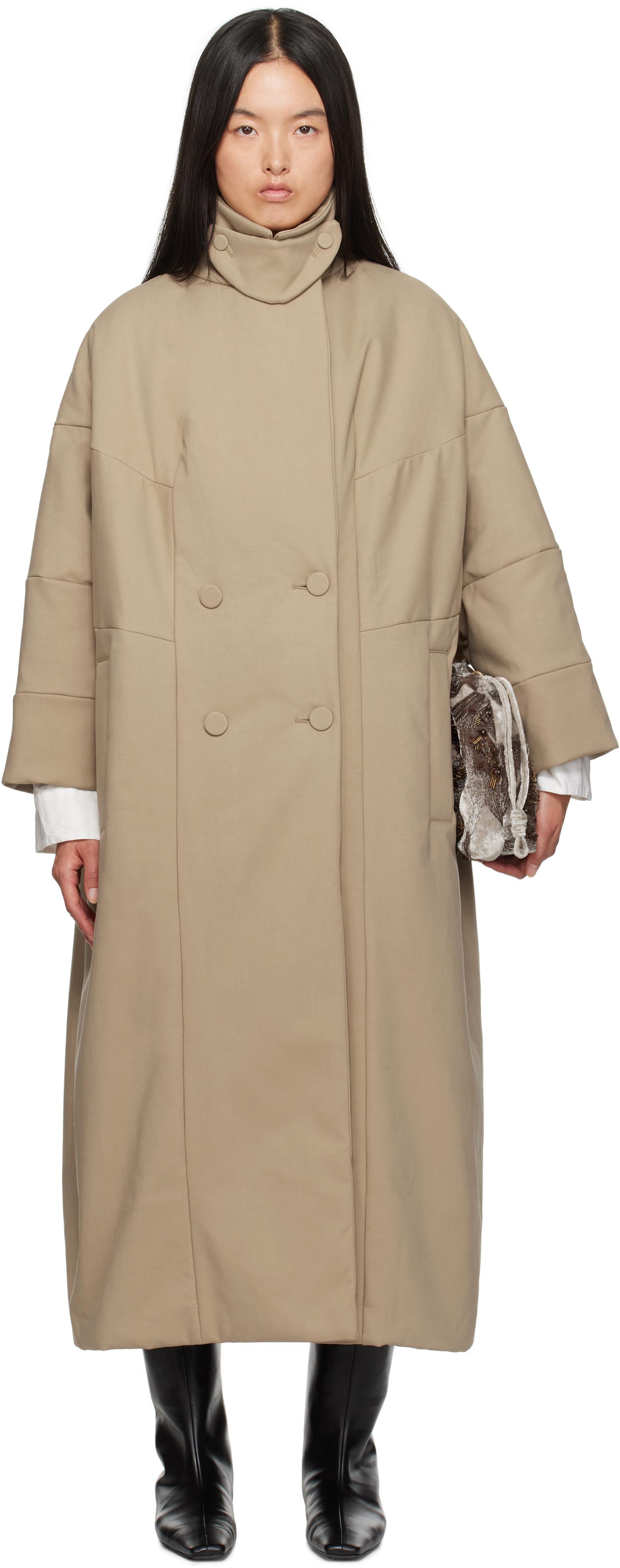 Dries Van Noten ウィメンズ 七分袖 ロングコクーンコート レディース Dries Van Noten コート | オンラインセールは最大63