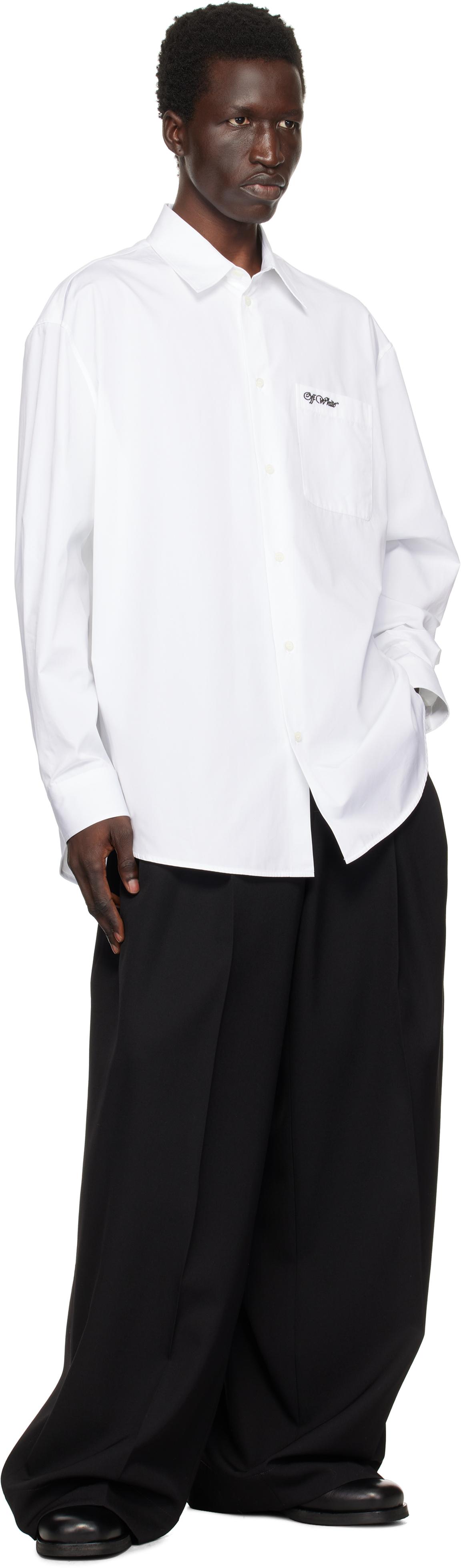 パンツ OFF-WHITE CORPORATE WOOL TAILORED PANTS Off-White c/o Virgil Abloh Wool Tailored Trousers in Black