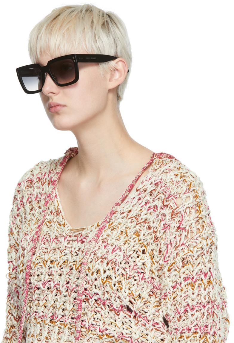 Isabel Marant Black Sophy Sunglasses | Lyst