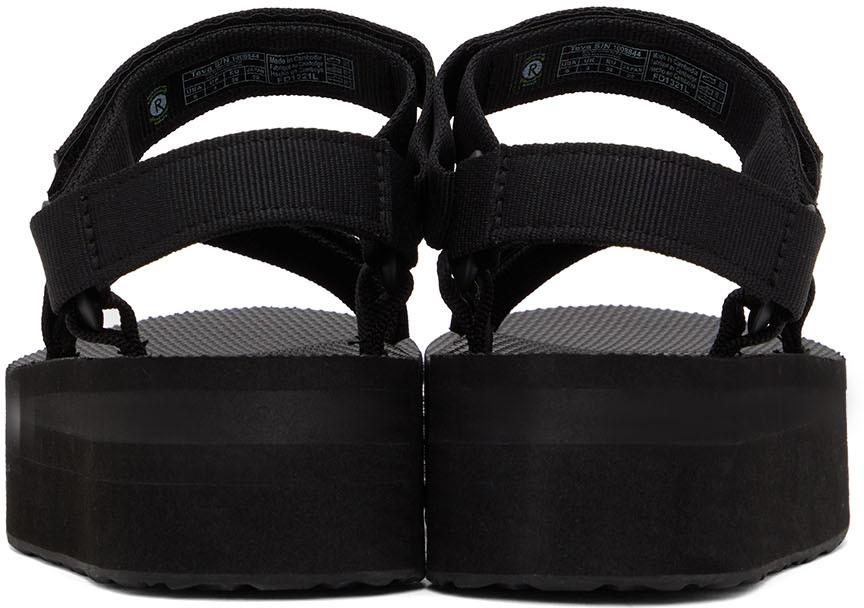 teva black flatform