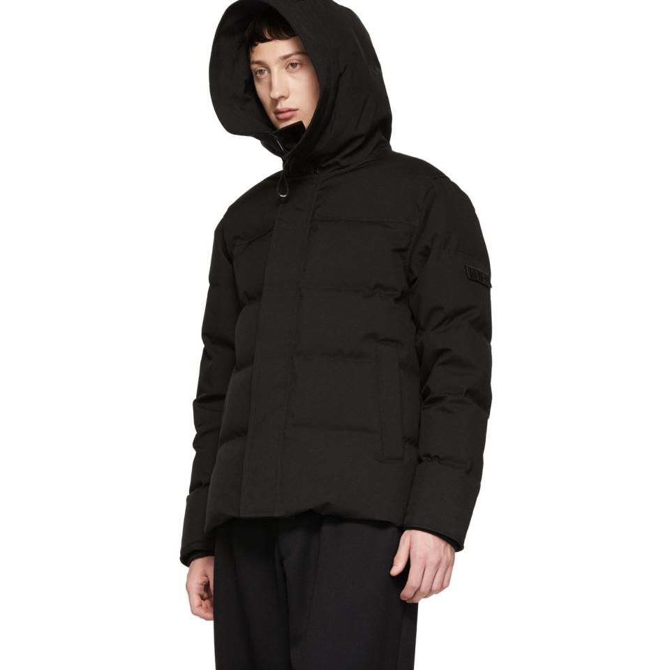kenzo black down jacket