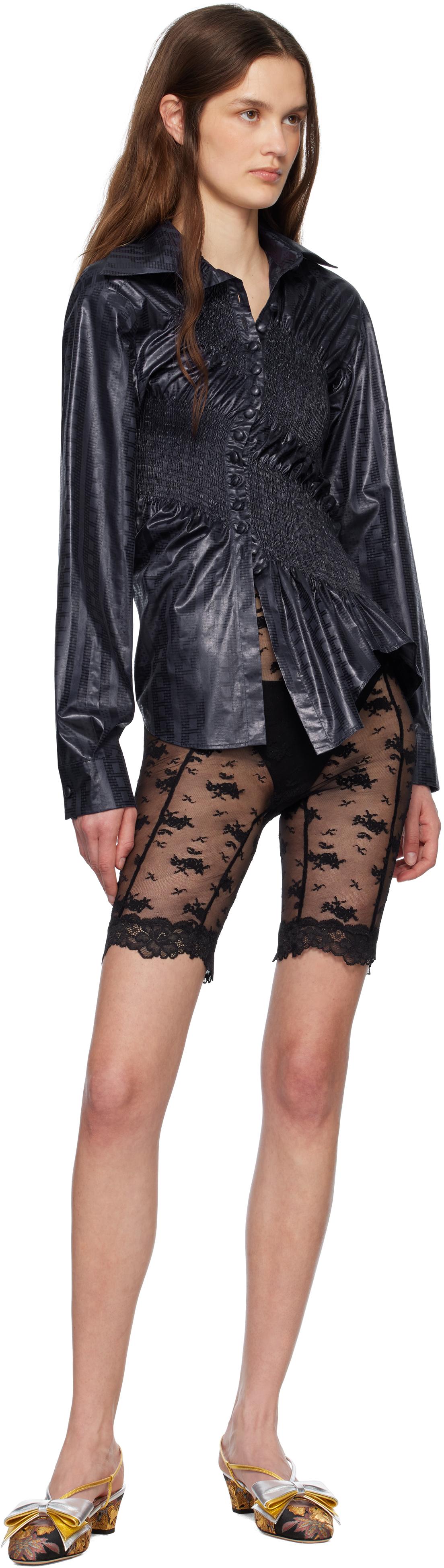 【関税込み】Yuhan Wang ブラック Lace バイカーショーツ YUHAN WANG ブラック Lace バイカーショーツ ブラック | Lyst
