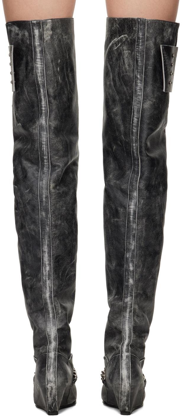 KNWLS Black Precious Rider Boots