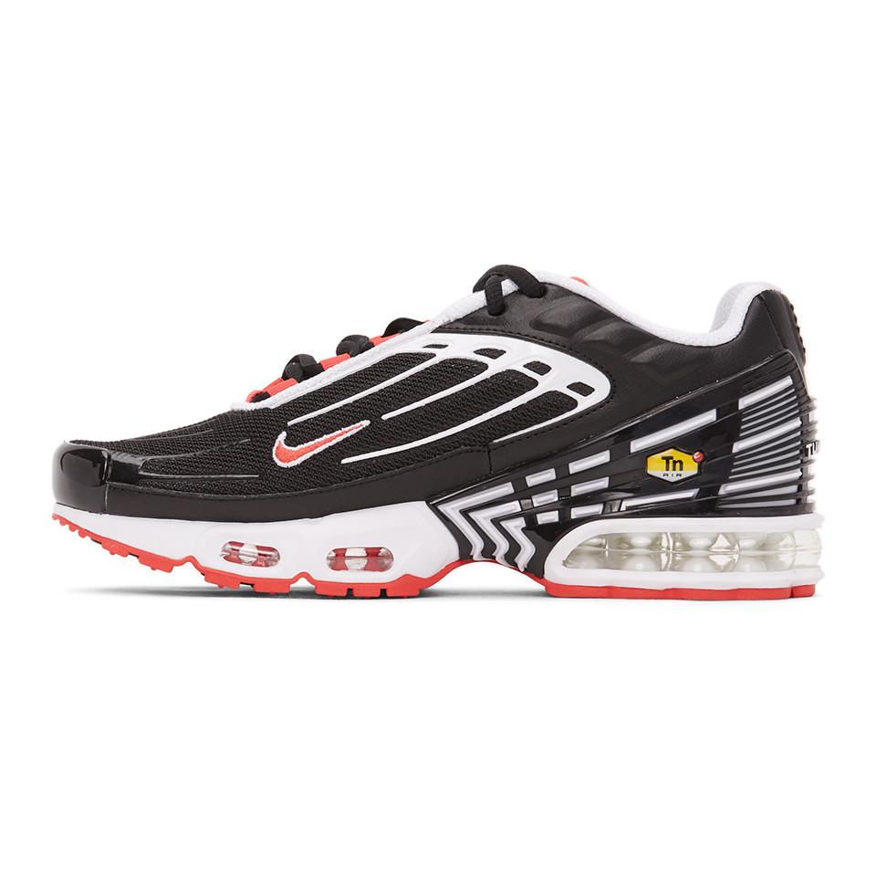 Nike Black And Red Air Max Plus Iii Sneakers for Men - Lyst