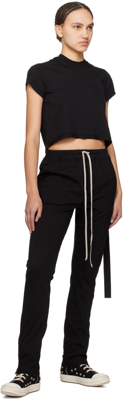 RICK OWENS DRKSHDW ブラック ラウンジパンツSサイズ RICK OWENS DRKSHDW ブラック ラウンジパンツSサイズ RICK OWENS