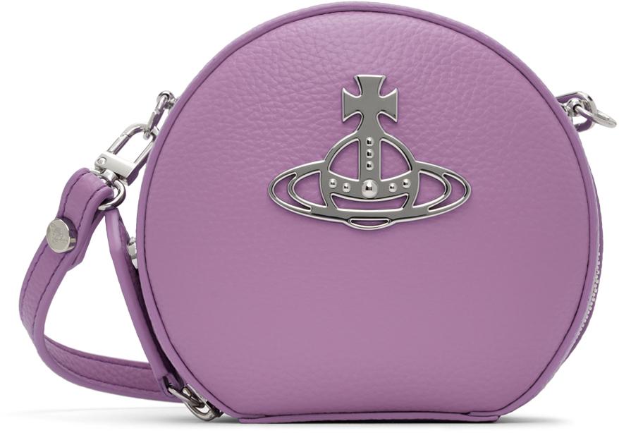 Vivienne Westwood Re-Vegan Mini Round Crossbody Bag in