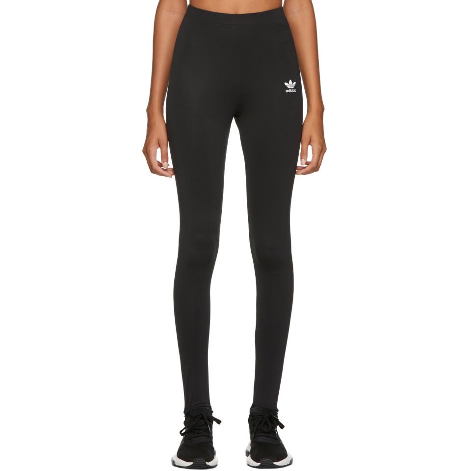 adidas Originals Black Sc Stirrup Leggings | Lyst