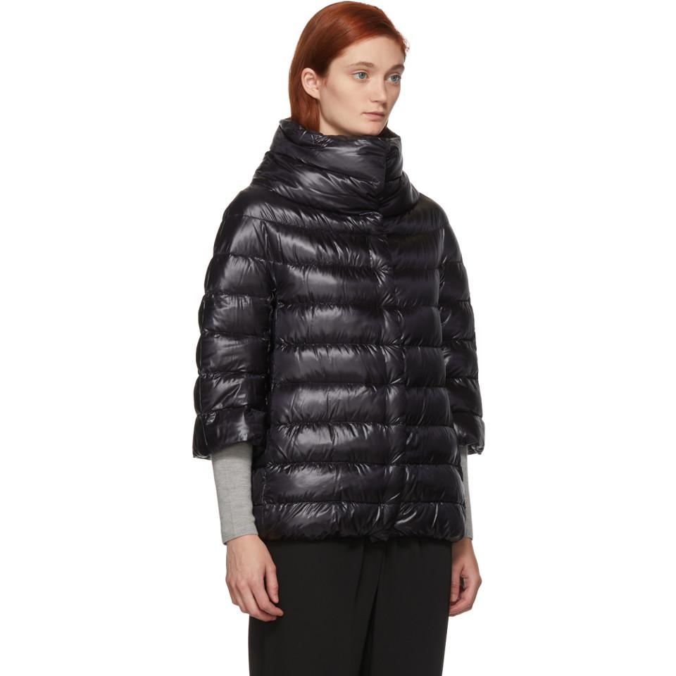 herno funnel neck puffer jacket