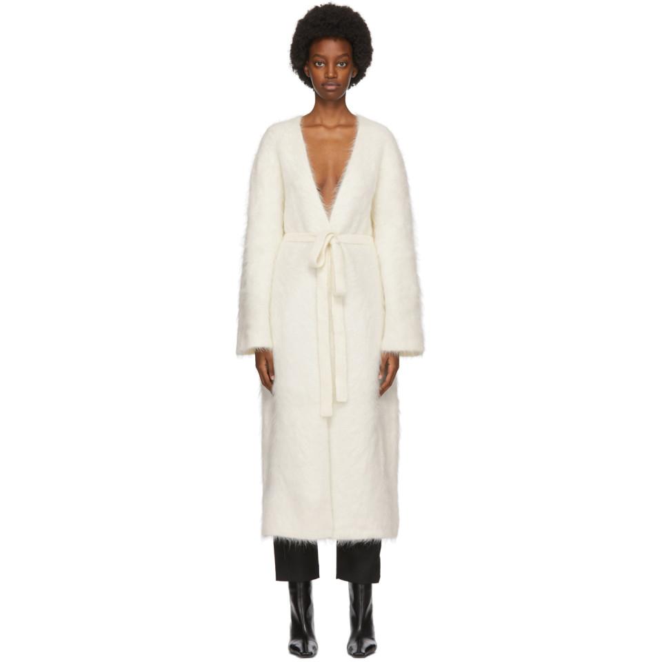Alpaca long cheap cardigan