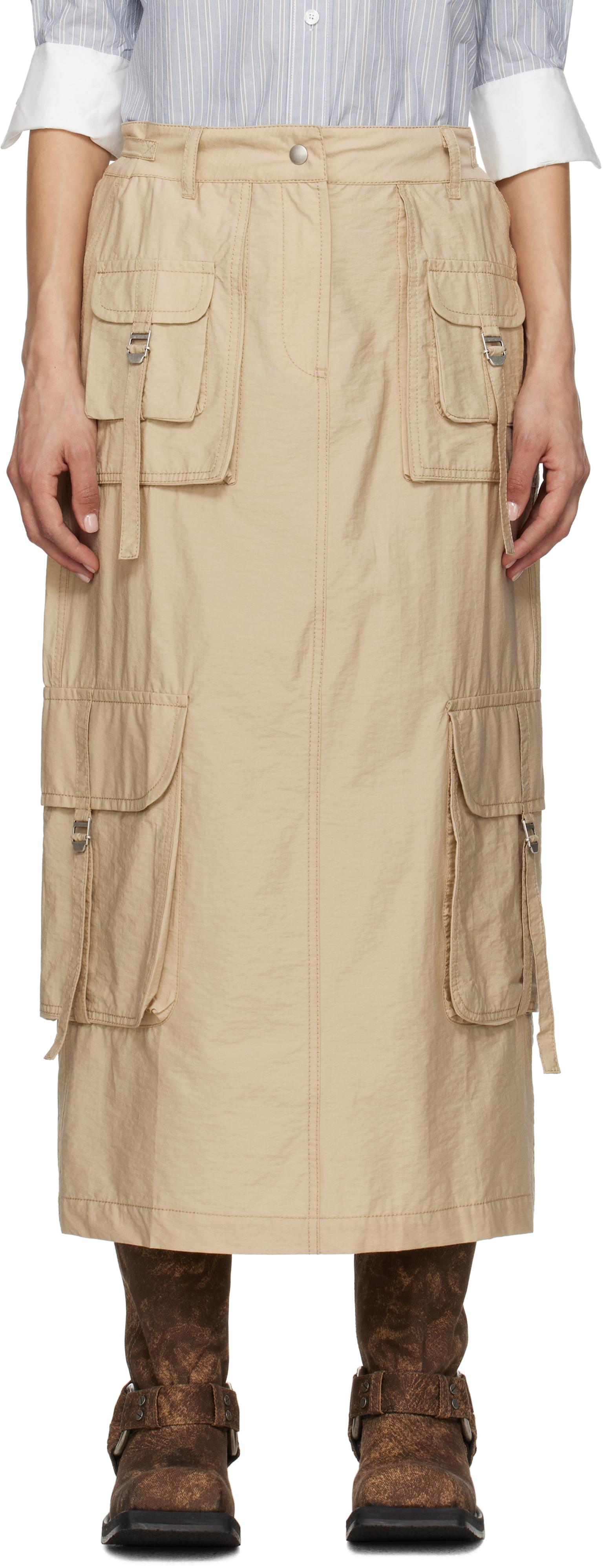 【Acne Studios】 Signature Talia Darkside マキシスカート Acne Studios】 Signature Talia Darkside マキシスカート
